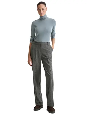 MARC O'POLO | Rollkragenshirt | blau
